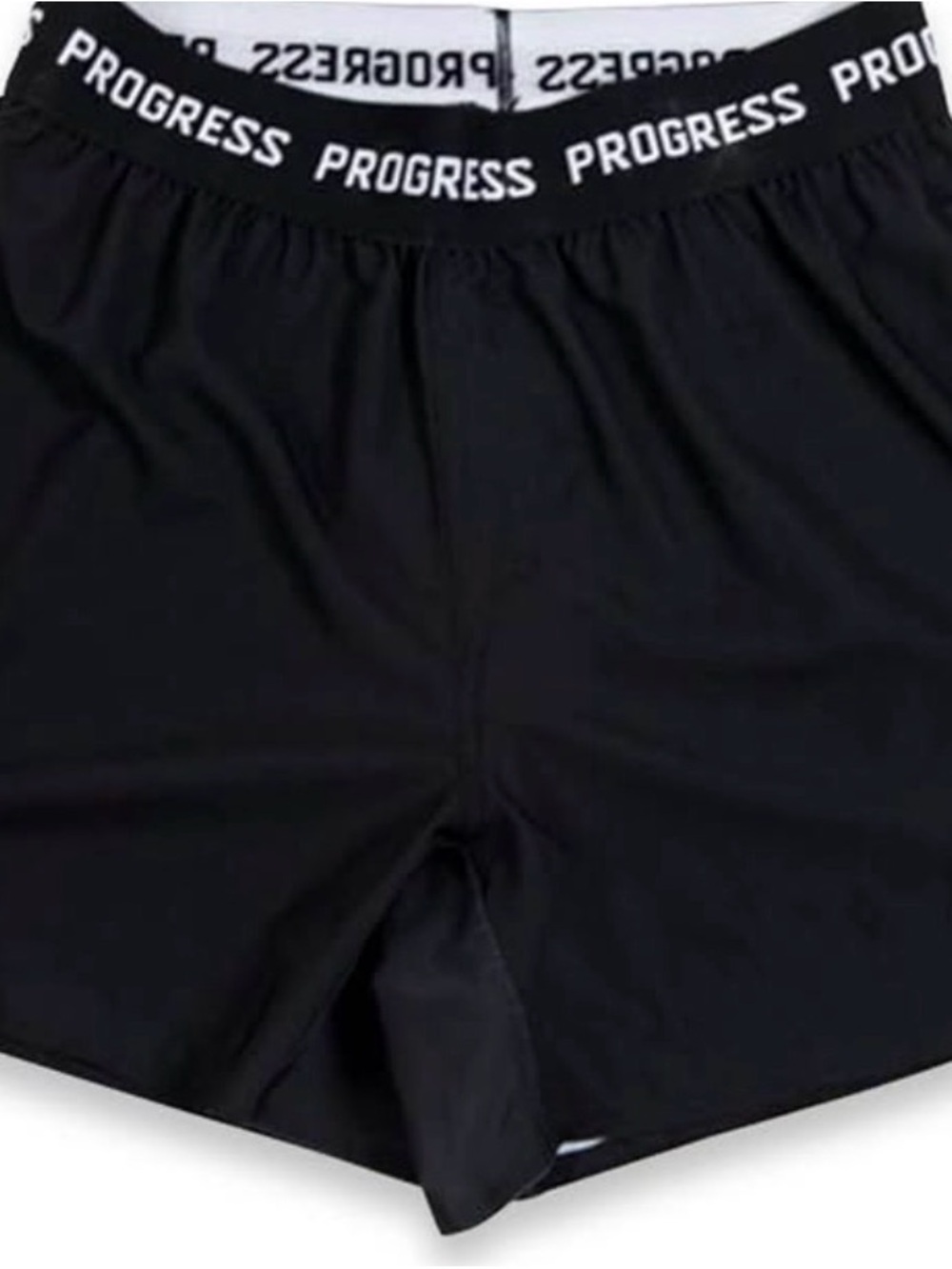 Progress Black martial arts Shorts